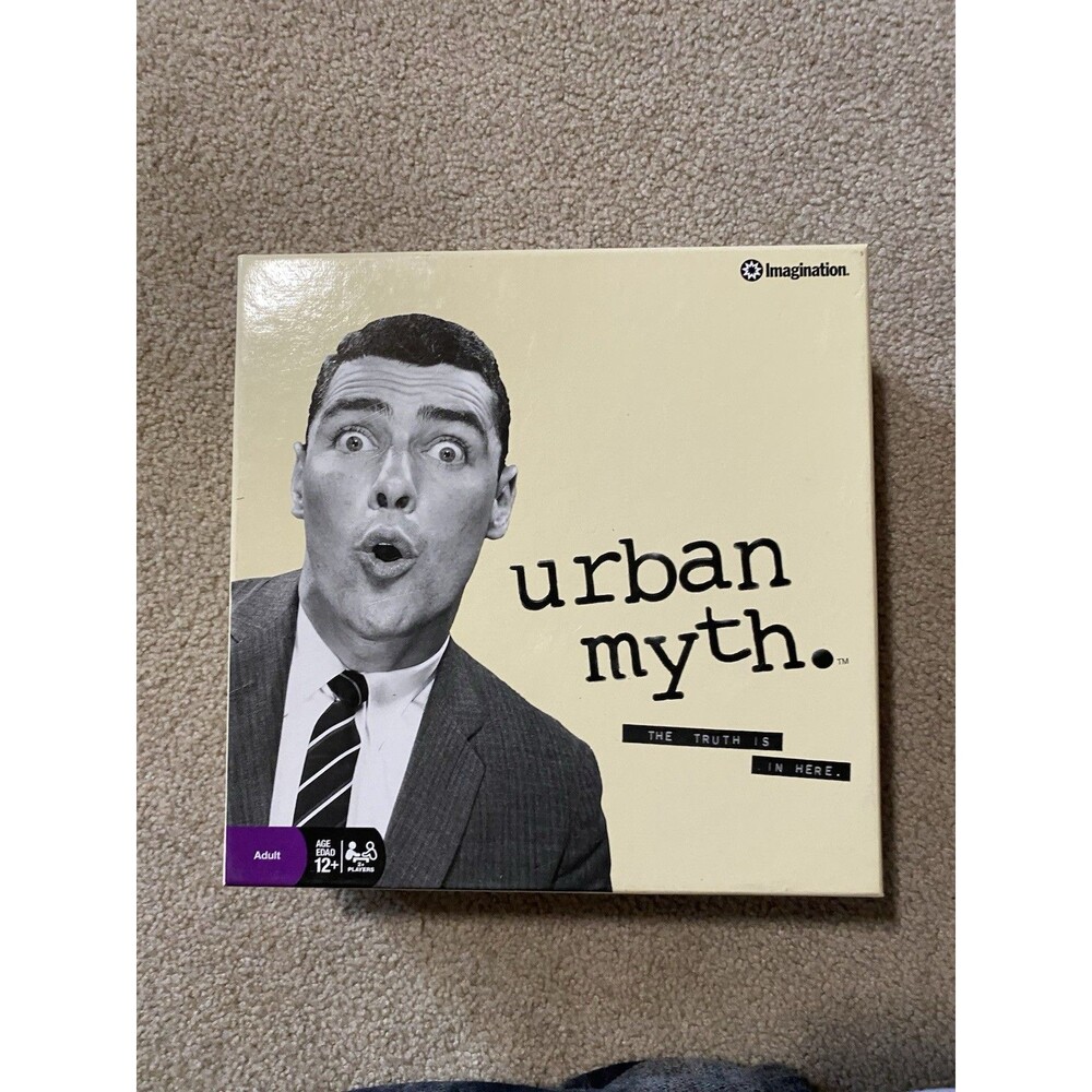 2008 Urban Myth Board Game Imagination Nearly complete Replacement
